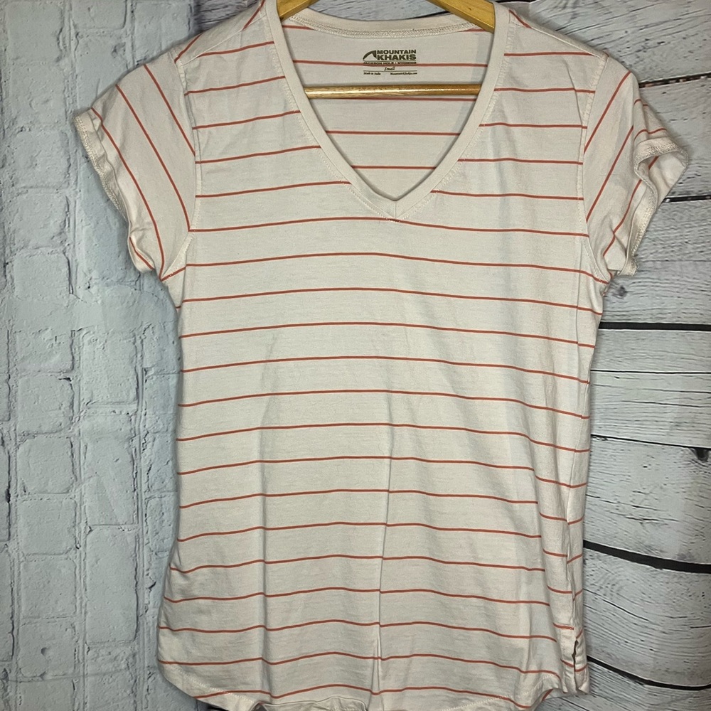 Mountain Khakis Striped Tee, Women's Small